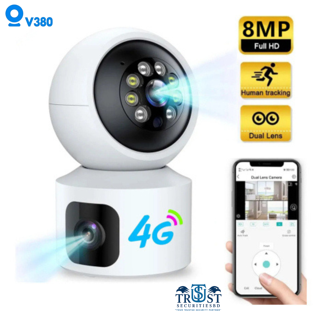 V380 Indoor Dual Lens 4G Smart Camera